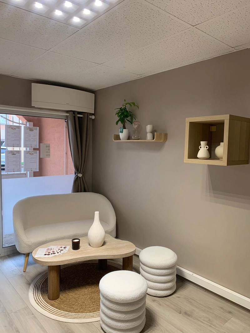 L'intérieur de l'espace bien-être