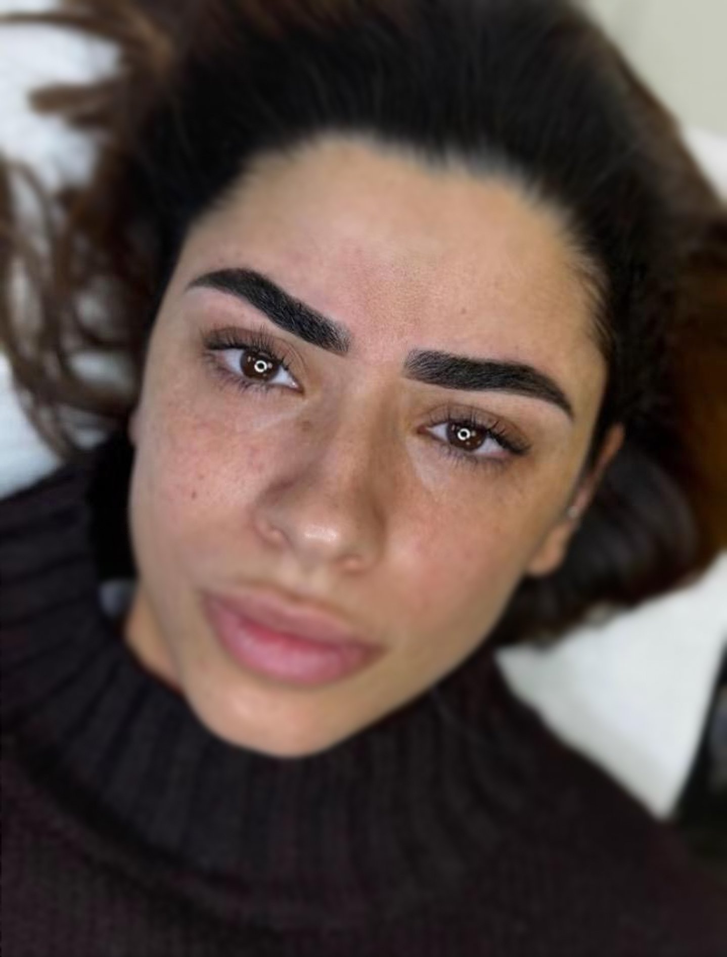 Résultat d'un microshading des sourcils
